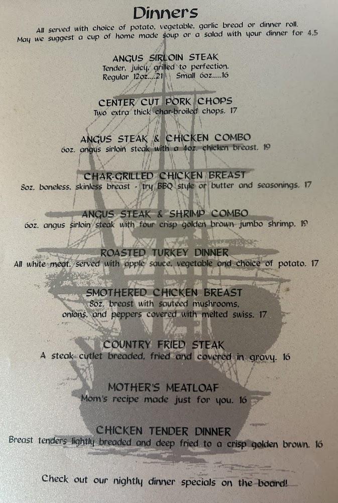 The Beach House Menu image 2